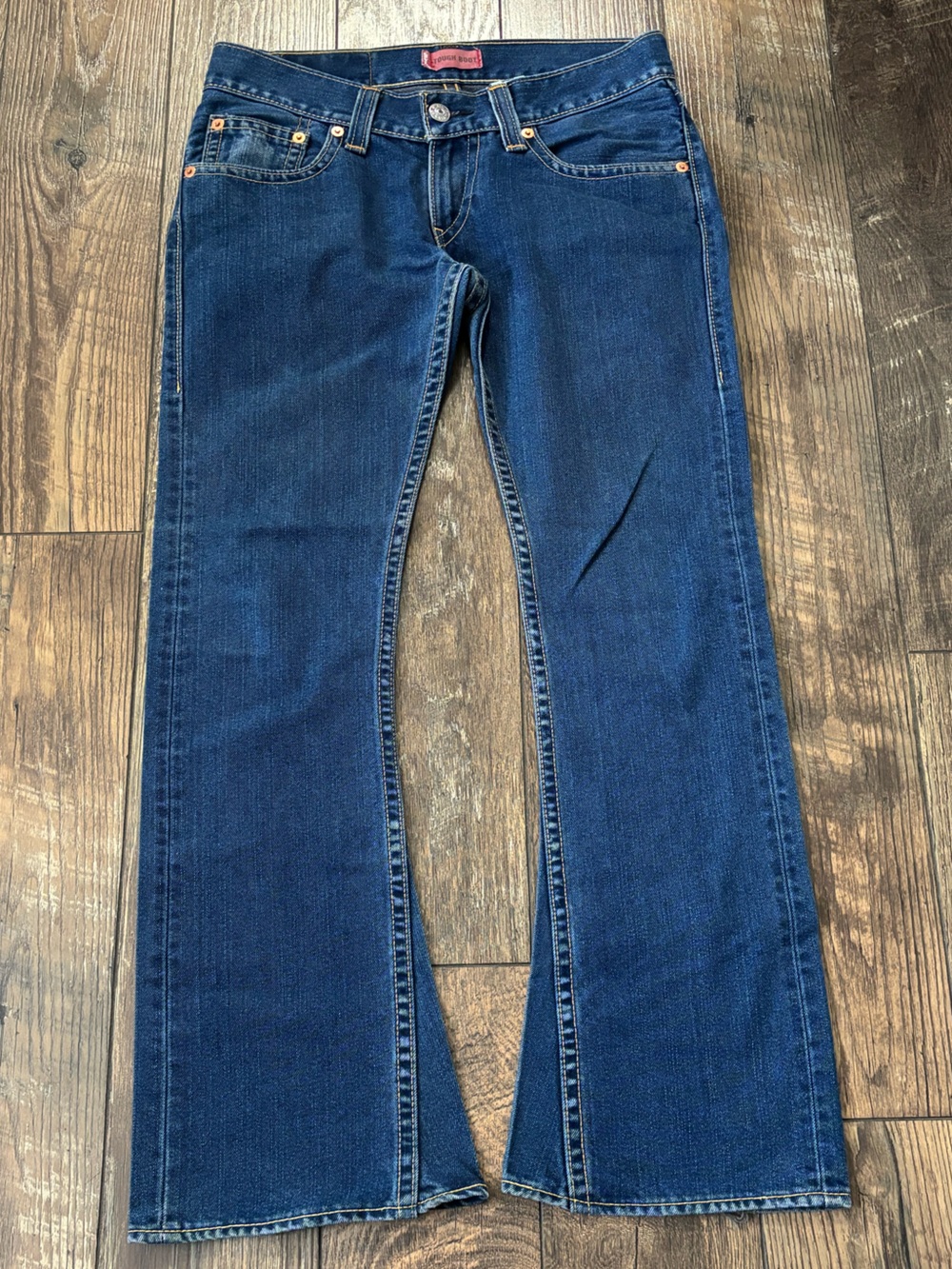 Women’s Levi’s Denim Type 1 Tough Boot Jeans Flared Size 9M